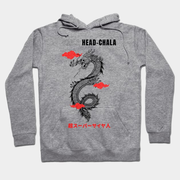 Chala Head-Chala, fan art Dragon Ball Z (White Shirt) Hoodie by Cery & Joe New Style